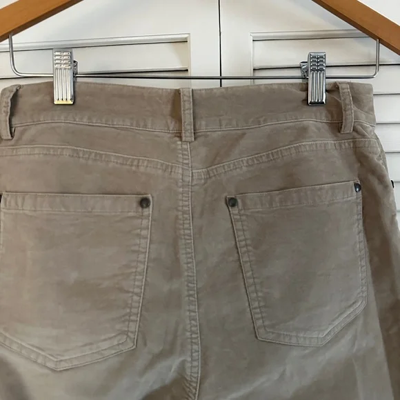Peruvian Connection Brand Velvet Jeans tan size 6 - Picture 4 of 9